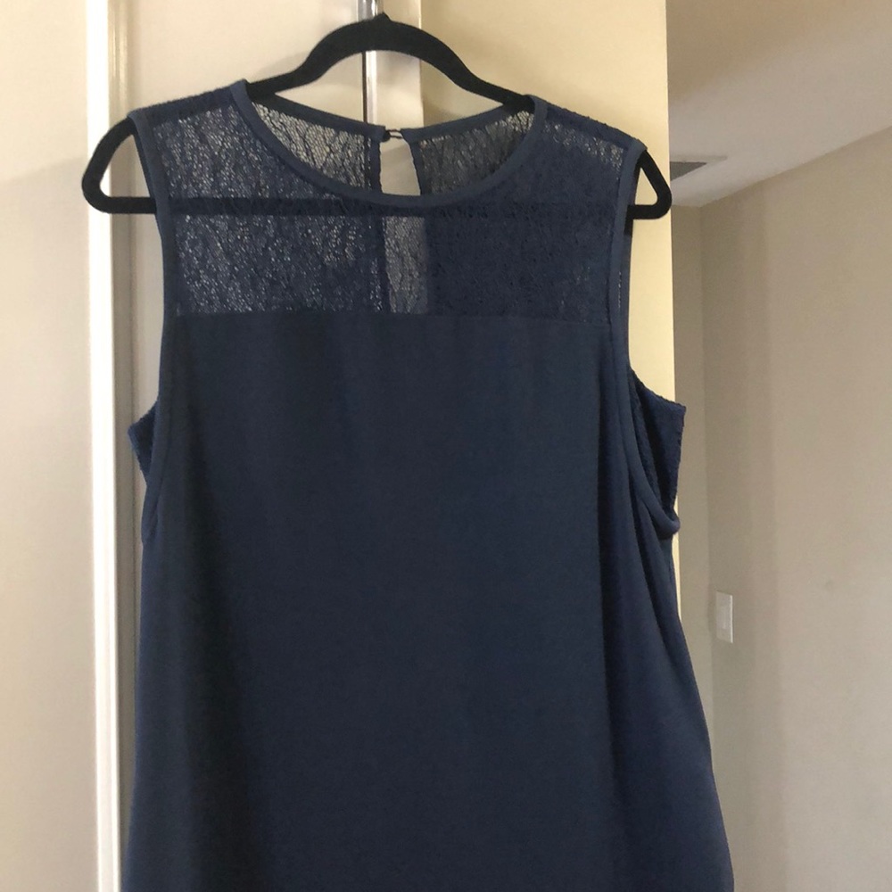 Reiss size 10 navy cocktail dress